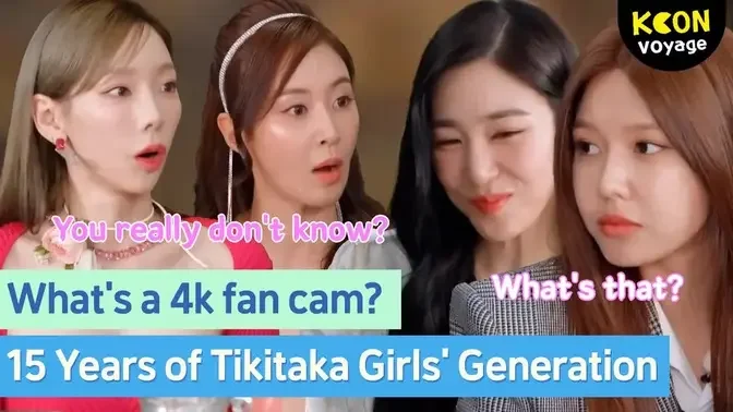 Can't beat the 15th year of tiki-taka experience, Girls' Generation's talk with no audio! #snsd