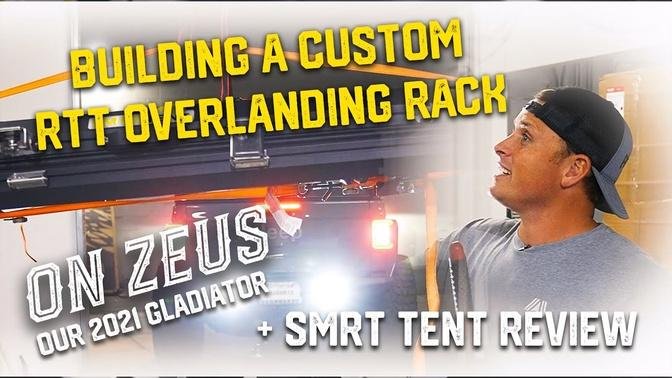 DIY Rooftop Tent Rack Creation & Install. Huge mistake? +Bonus SMRT Tent Review