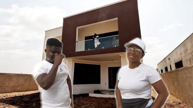 My Mom & Dad Luxury Estate In Ghana Is Almost Done!