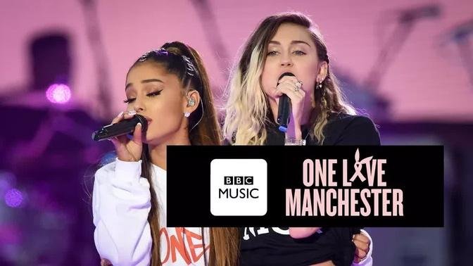 Miley Cyrus and Ariana Grande - Don't Dream It's Over (One Love Manchester)