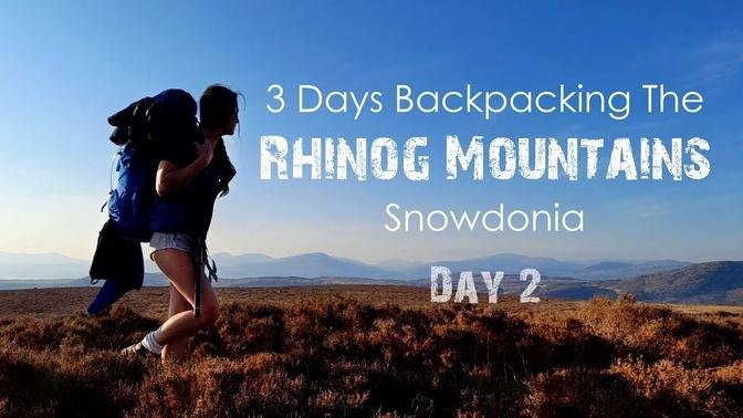 DAY 2   Three Nights Alone In The Rhinog Mountains - Snowdonia Wilderness Backpacking Adventure!
