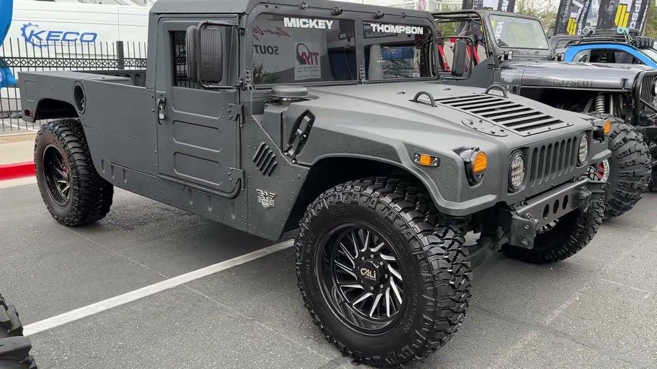Custom Hummer H1 with Mickey Thompson Tires