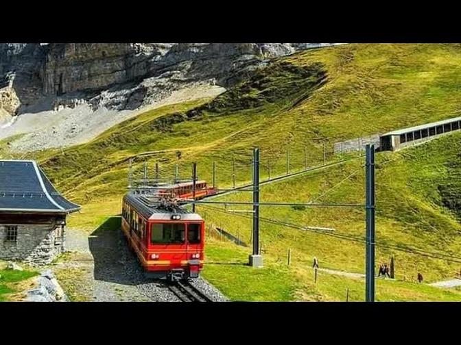  Switzerland Train Journey ｜ Switzerland ｜ #travelblogger #swissvillage #swisslife｜ #swisstravel