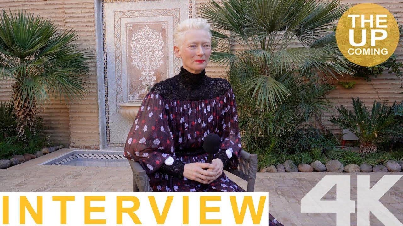 Tilda Swinton at Marrakech Film Festival