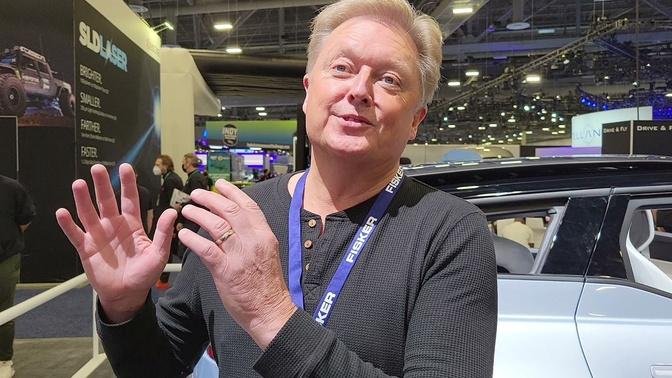 Henrik Fisker 2022 CES Interview