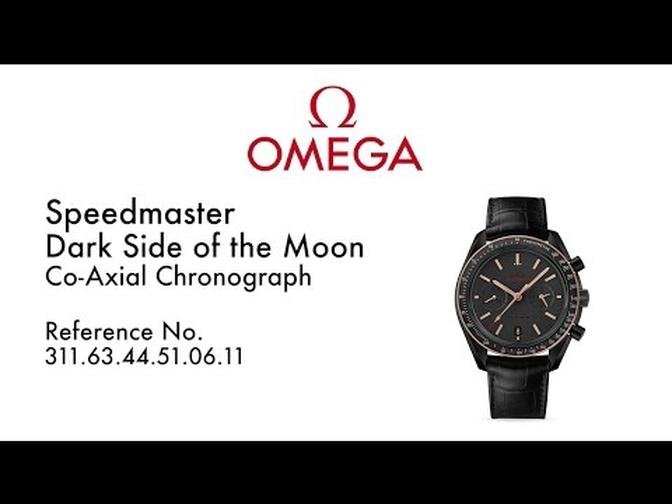 Speedmaster "Dark Side of the Moon" Moonwatch by OMEGA in Sedna Black 311.63.44.51.06.001