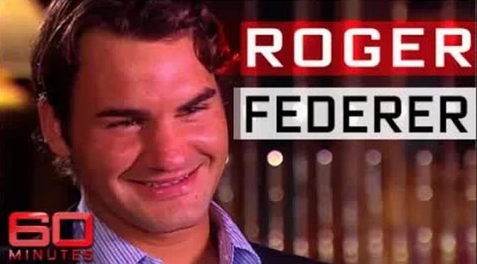 Exclusive interview with tennis great Roger Federer - 60 Minutes Australia.
