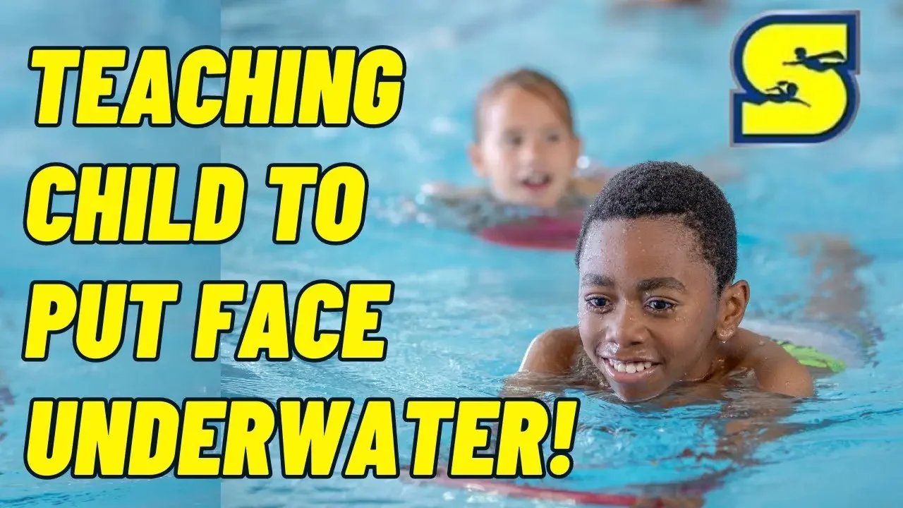HOW TO GET A NERVOUS CHILD TO PUT THEIR FACE UNDERWATER | Building confidence| Swim Lesson for kids