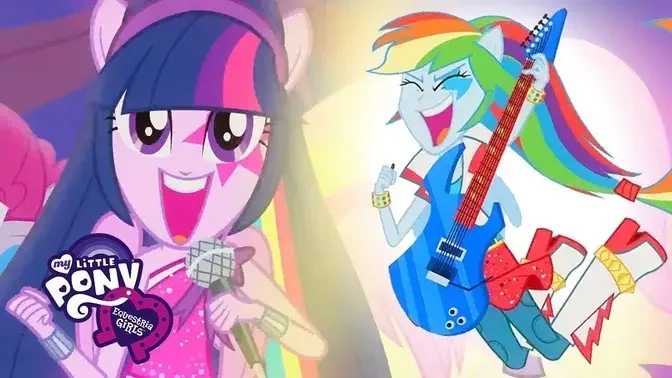 My Little Pony Song ✨ Awesome as I Wanna Be _ My Little PonyEG Rainbow Rocks Songs