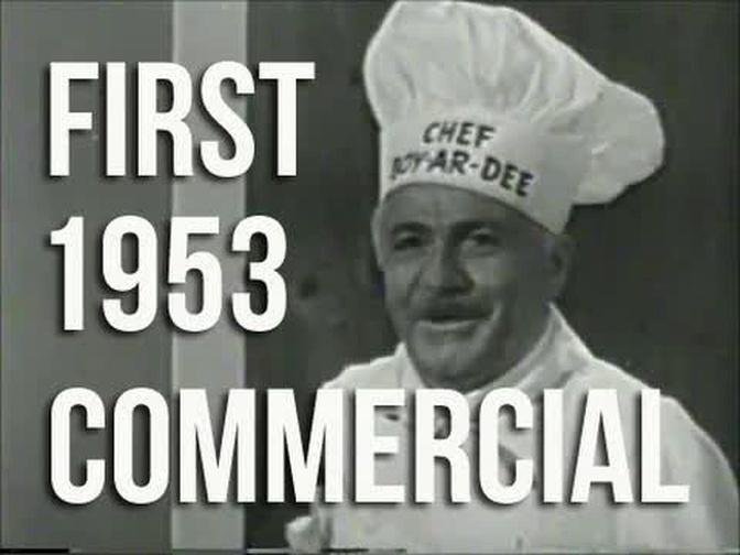 Chef Boyardee 1953 Commercial