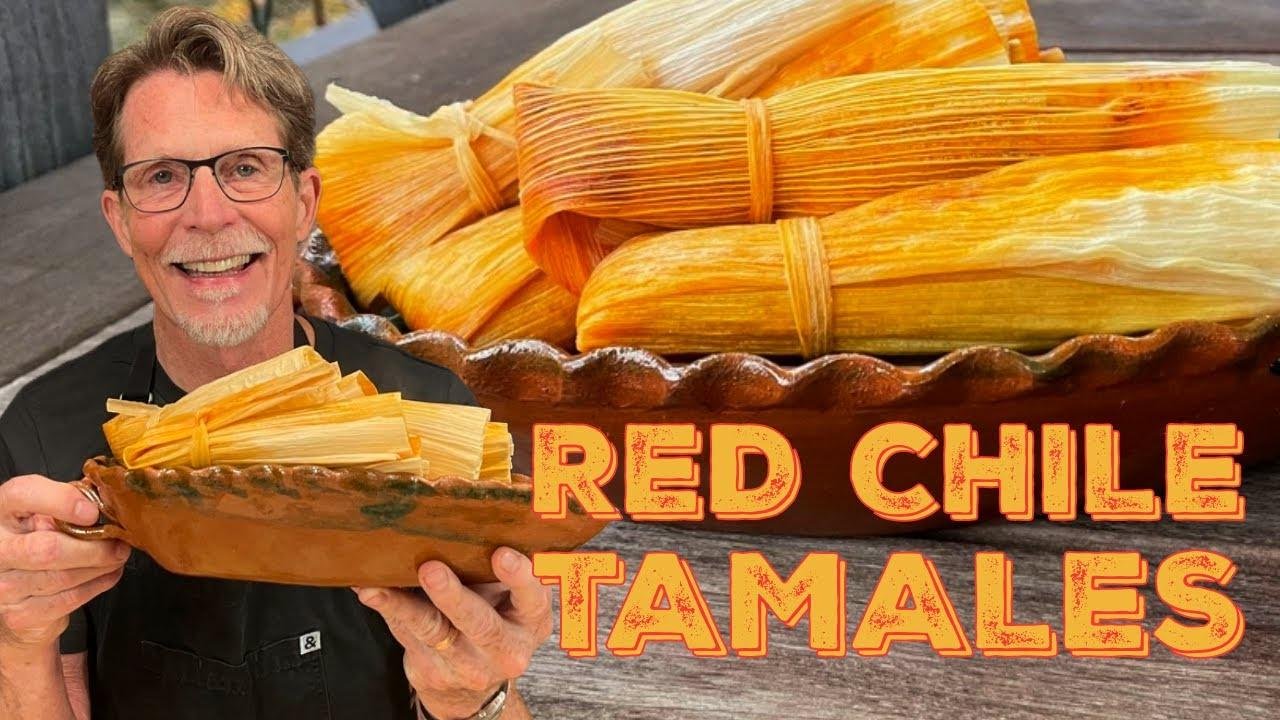 Red Chile Pork Tamales for the Holidays!