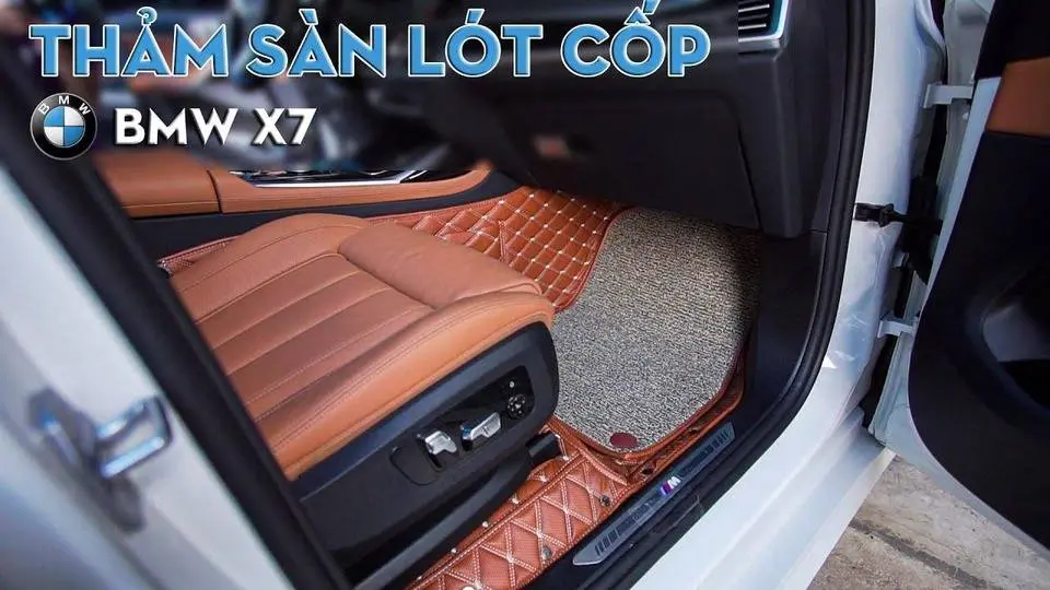 Xe sang BMW X7 chơi lớn một lần thử thay thảm sàn và cái kết..