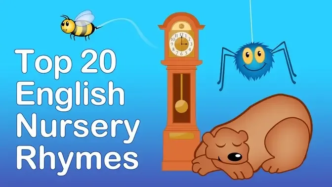 TOP 20 ENGLISH NURSERY RHYMES - Compilation - Nursery Rhymes TV - English  Songs For Kids
