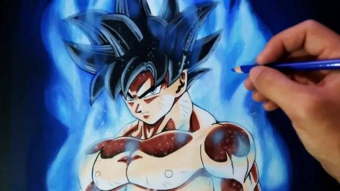 Cómo Dibujar a Goku Migatte no Gokui/Ultra Instinct (Doctrina Egoísta) | Dragon  Ball Super