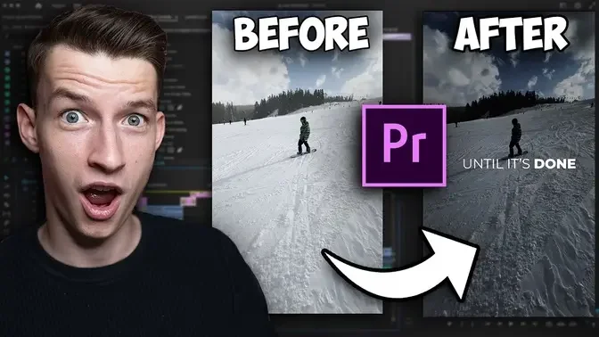 How To Edit Dark Aesthetic Instagram Reels in Adobe Premiere Pro 2024