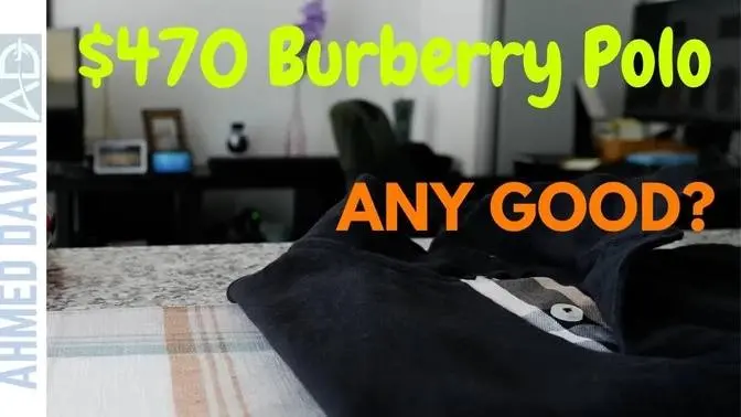 $650 Men's Burberry Polo Shirt Review | Burberry Polo Any Good?