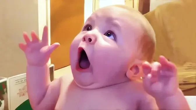 Surprise Things Make Baby Feel Like...Oops! - Try Not To Laugh Challenge