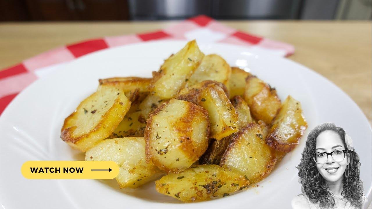 Roasted Rosemary & Garlic Potatoes