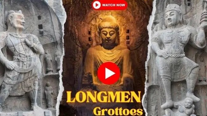 The Longmen Grottoes 110,000 Buddhist stone statues in a cave, are thousands of years old.