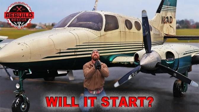 FREE Abandoned Airplane... If I Can Start It! Ep1