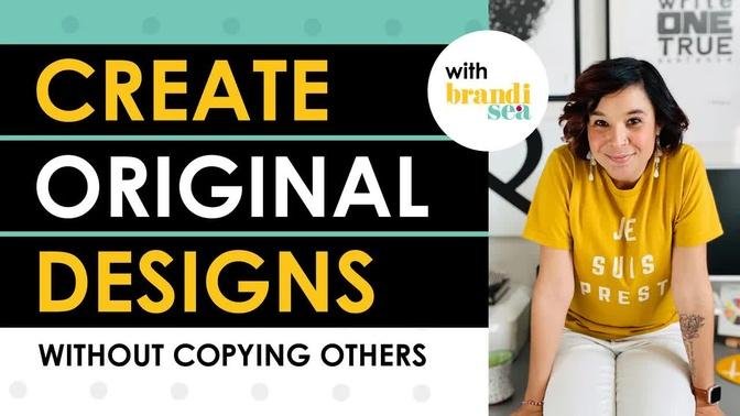 Graphic Design Inspiration Without Being a Copycat  I  Create Original Designs