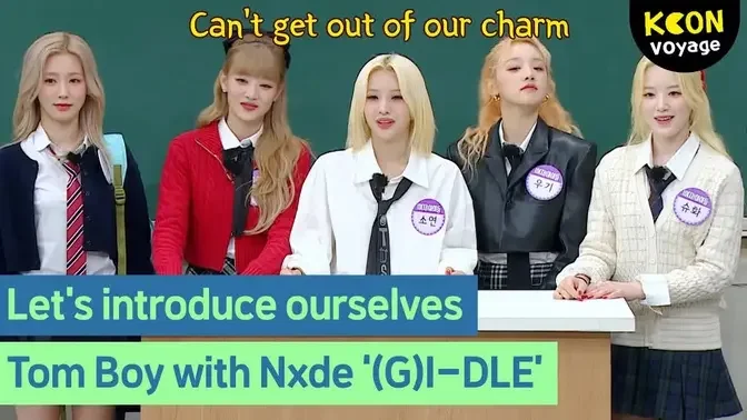 (G)I-DLE is here as a whole ↗ Coolness explosion ♥