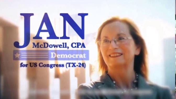 Jan McDowell Congressional Campaign Ad