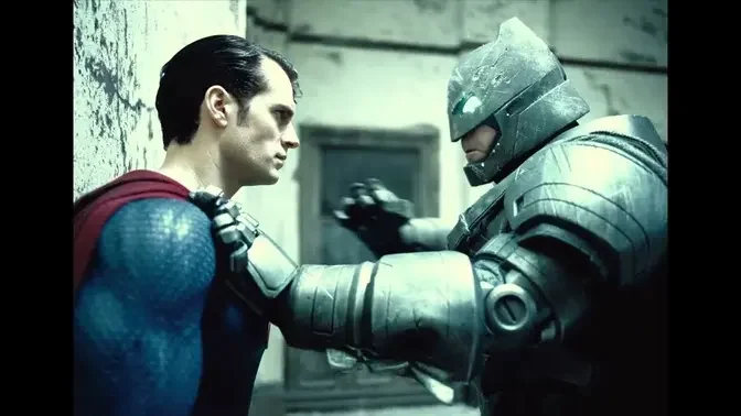 Batman vs Man of Steel fight | Batman v Superman