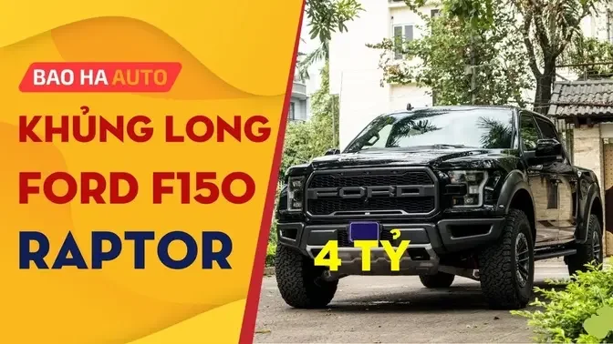 Tất tần tật về FORD F-150 RAPTOR Bản BLACK EDITION giá 4 TỶ vừa về Việt Nam |BẢO HÀ AUTO