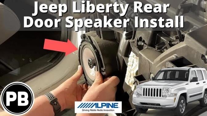 2008 - 2012 Jeep Liberty Rear Speaker Speaker Install