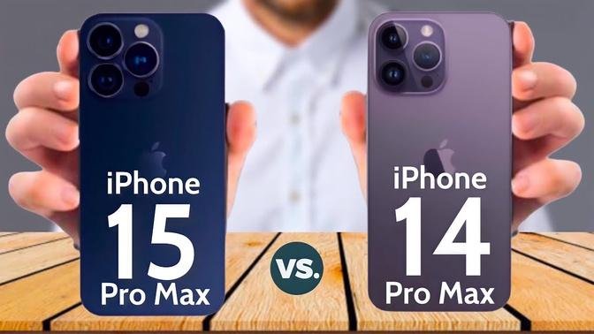 iPhone 15 Pro Max vs iPhone 14 Pro Max - Full Comparison