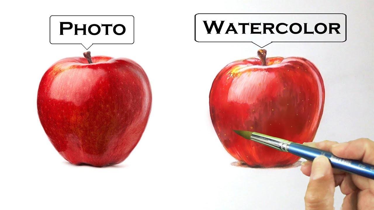 （每週靜物畫）如何畫蘋果-How to draw an apple.