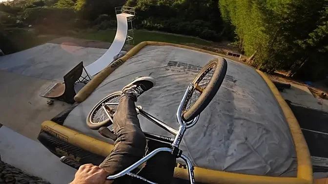 LEARNING 360 TRIPLE BACKFLIP ON BMX!