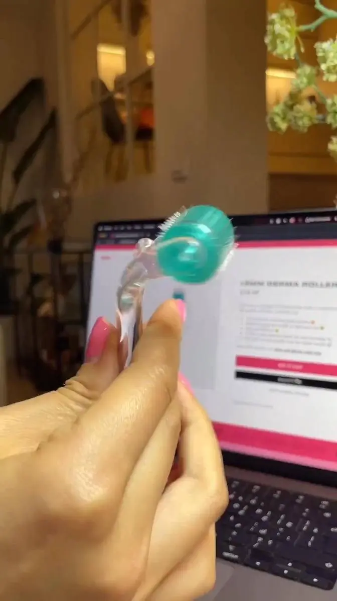 The one beauty tool I can’t live without!! #dermaroller #hairloss