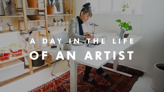 A Typical Day in the Life of An Artist