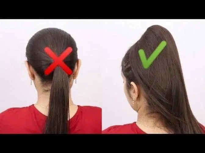 Ponytail Hairstyle How to Make High ponytail Easy Hairstyle Hairstyles For Girls Ponytail Ponytail Hairstyle How to Make High ponytail Easy Hairstyle Hairstyles For Girls Ponytail