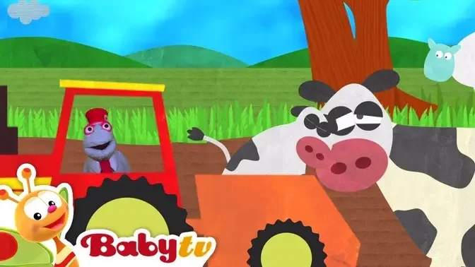 Food and Banana with Monkeys and Animals  | BabyTV