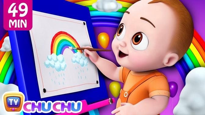 The Rainbow Party - Color Songs for Children + Many More Nursery Rhymes & Kids Songs
