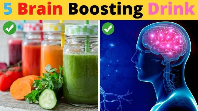 5 Brain Boosting Drinks to Boost Memory