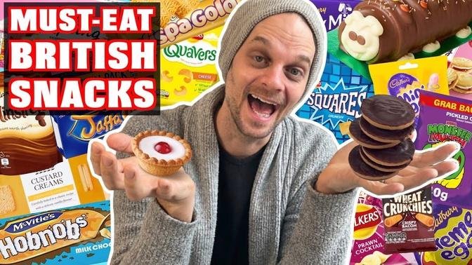  English Guy Gets too Excited over British Snack Foods - Don't Miss These!.