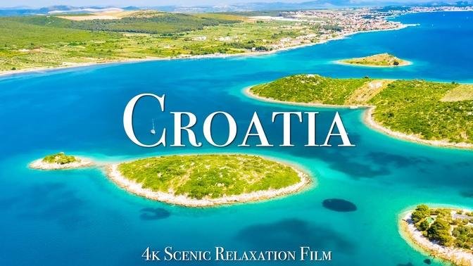 Croatia 4K - Scenic Relaxation Film With Calming Music