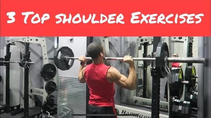 3 Top Shoulder Exercises | Workout of the Week | Videos | Noah Banks ...