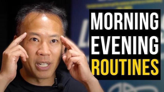 The 4 Elements of my Morning and Evening Routine | Jim Kwik