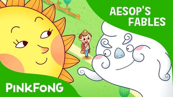 The Sun and the Wind | Aesop's Fables | PINKFONG Story Time for Children