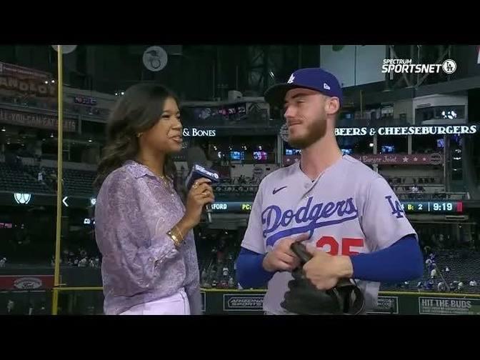 Dodgers Postgame interview Cody Bellinger on win over Diamondbacks 9/12