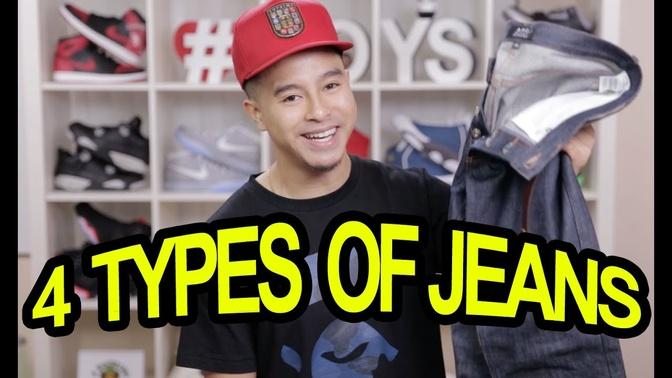 TOP 4 JEANS TO WEAR WITH SNEAKERS