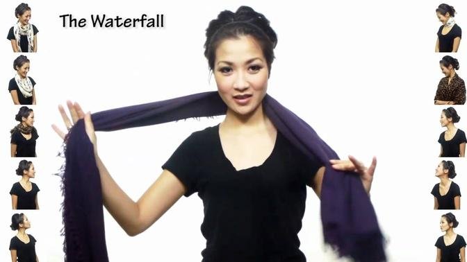 25 Ways to Wear a Scarf in 4.5 Minutes!