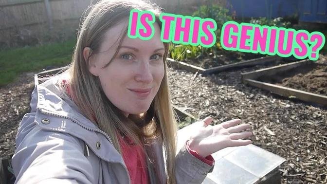 IS THIS GENUIS? / EMMA'S ALLOTMENT DIARIES/ MARCH 2021