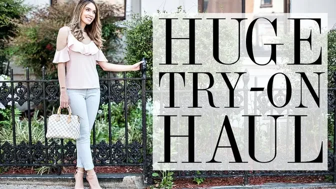 HUGE TRY-ON CLOTHING & SHOE HAUL | Nordstrom, Tory Burch, ASOS, Express &  Zara! |