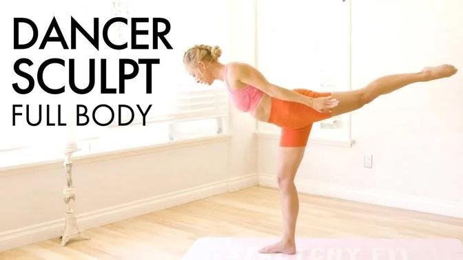 30 MIN FULL BODY DANCER PILATES SCULPT | No Equipment Home Workout